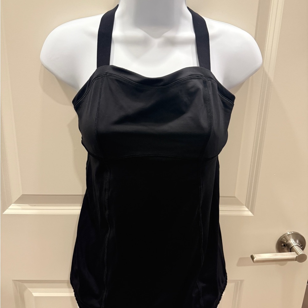 Black Lululemon Halter Top